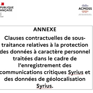 5- Annexe clause contractuelle de sous‑traitance